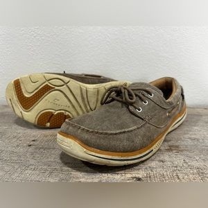 Sketchers relaxed fit air cooled memory foam loafer size 12